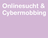 Flyer-Ansicht onlinesucht & Cybermobbing